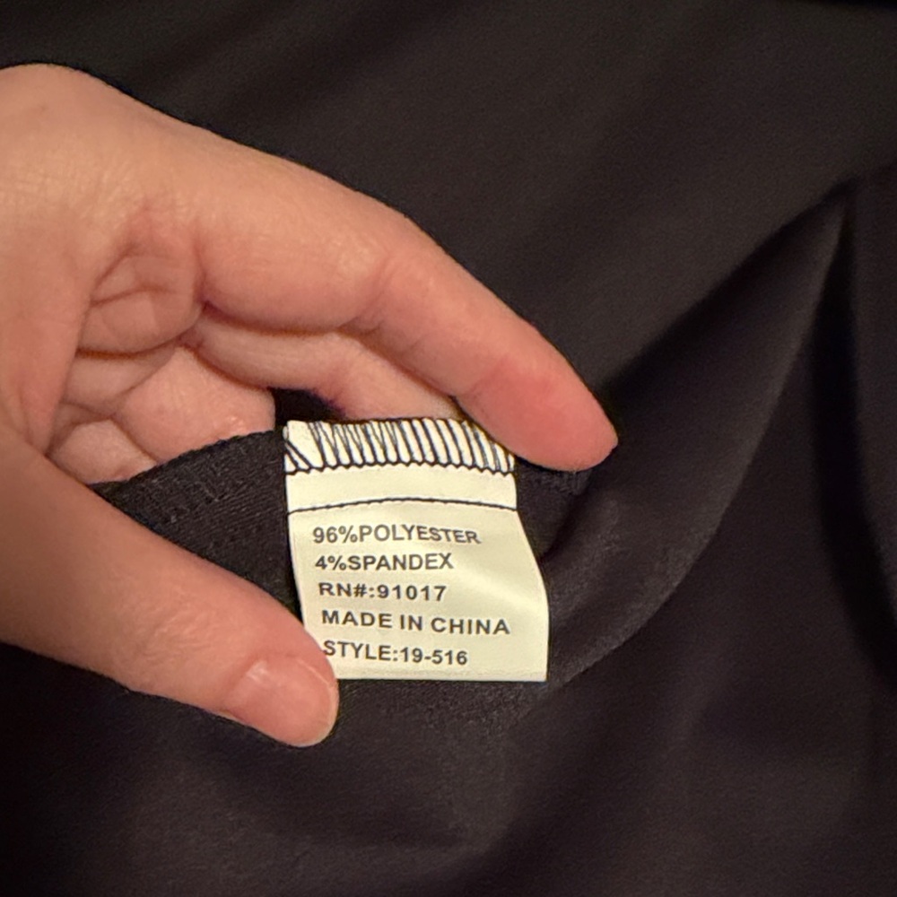 Solitaire Black Women's Blazer Jacket - Picture 6 of 6